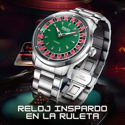 Reloj de ruleta giratoria